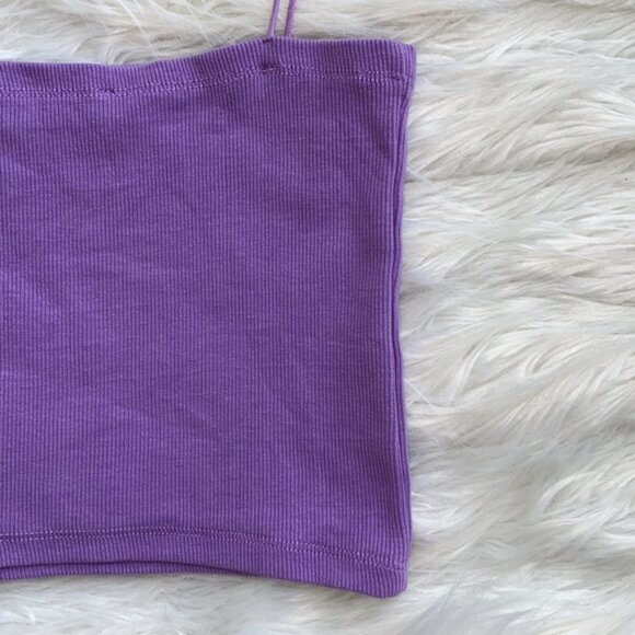 Cropped Ribbed Cami - Picture 8 of 9